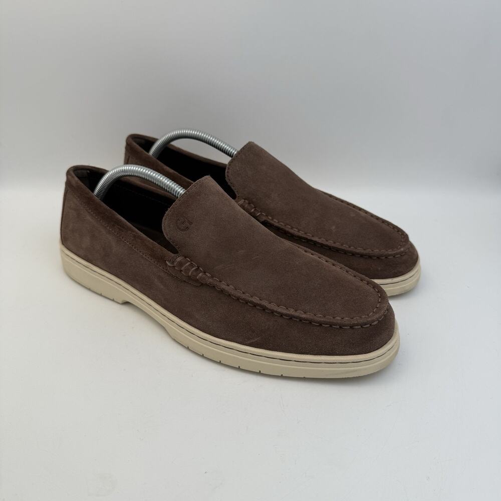 Cole Haan Greenwich Grand Venetian Loafers Men’s 9.5M Brown Suede Leather